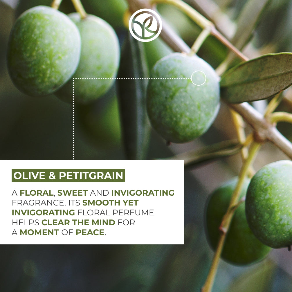 Olive & Petitgrain Relaxing Bath & Shower Gel - 400 ml